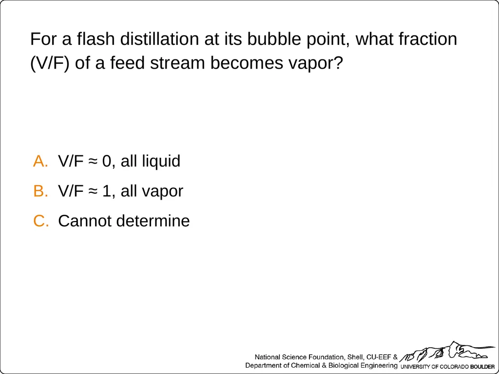Which two streams relate to equilibrium conditions - slide 35 of 40