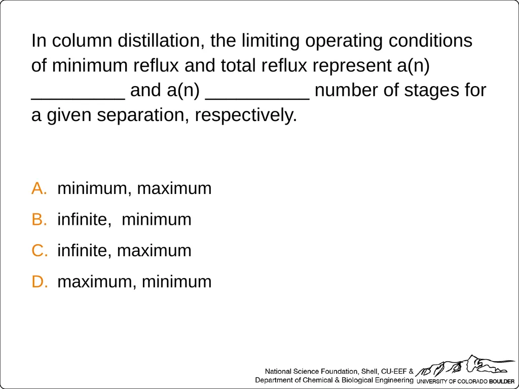 Which two streams relate to equilibrium conditions - slide 7 of 40
