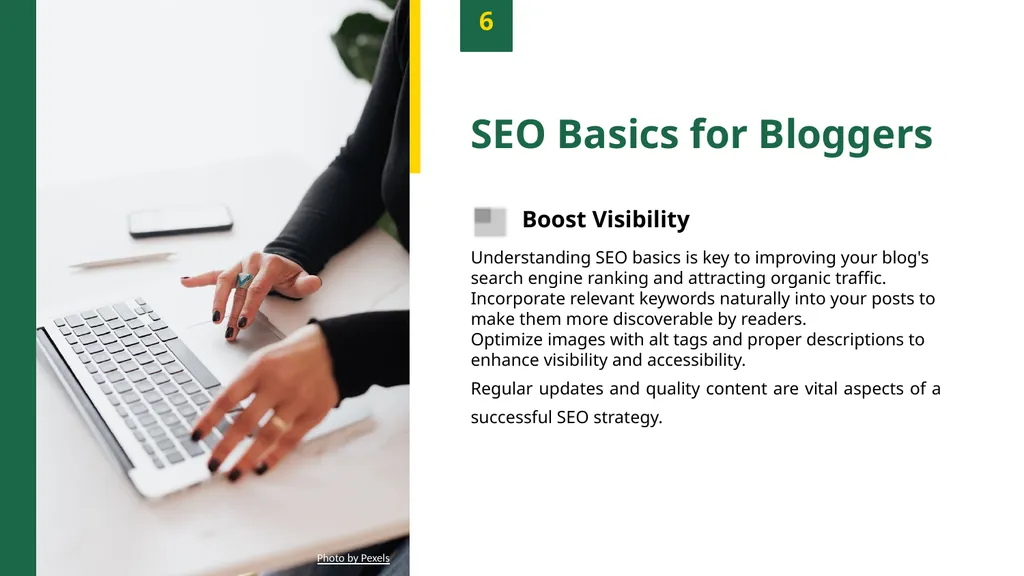 Crafting Your Ideal Blog Essential Tips & Tools - slide 8 of 12
