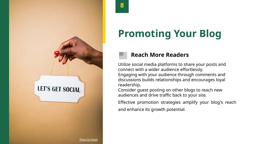 Crafting Your Ideal Blog Essential Tips & Tools - slide 10 of 12