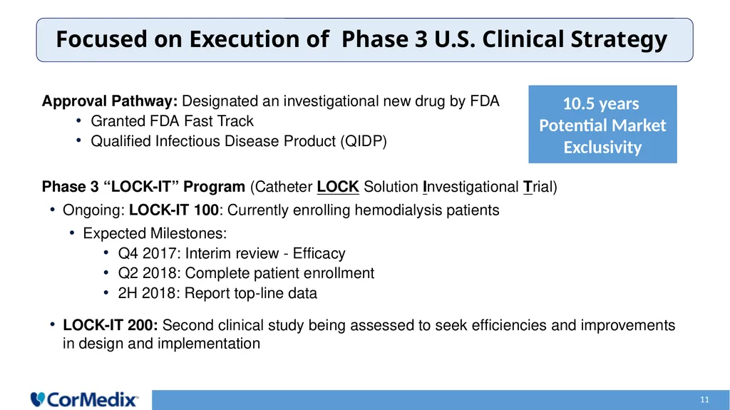 Anti-Infective Solutions Leading Development of - slide 11 of 24
