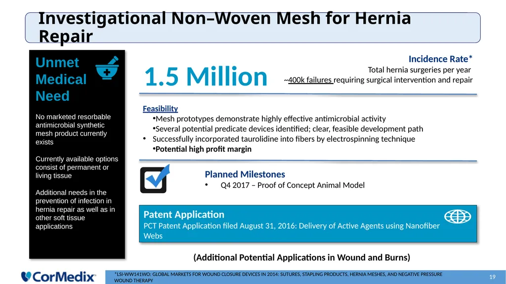 Anti-Infective Solutions Leading Development of - slide 19 of 24