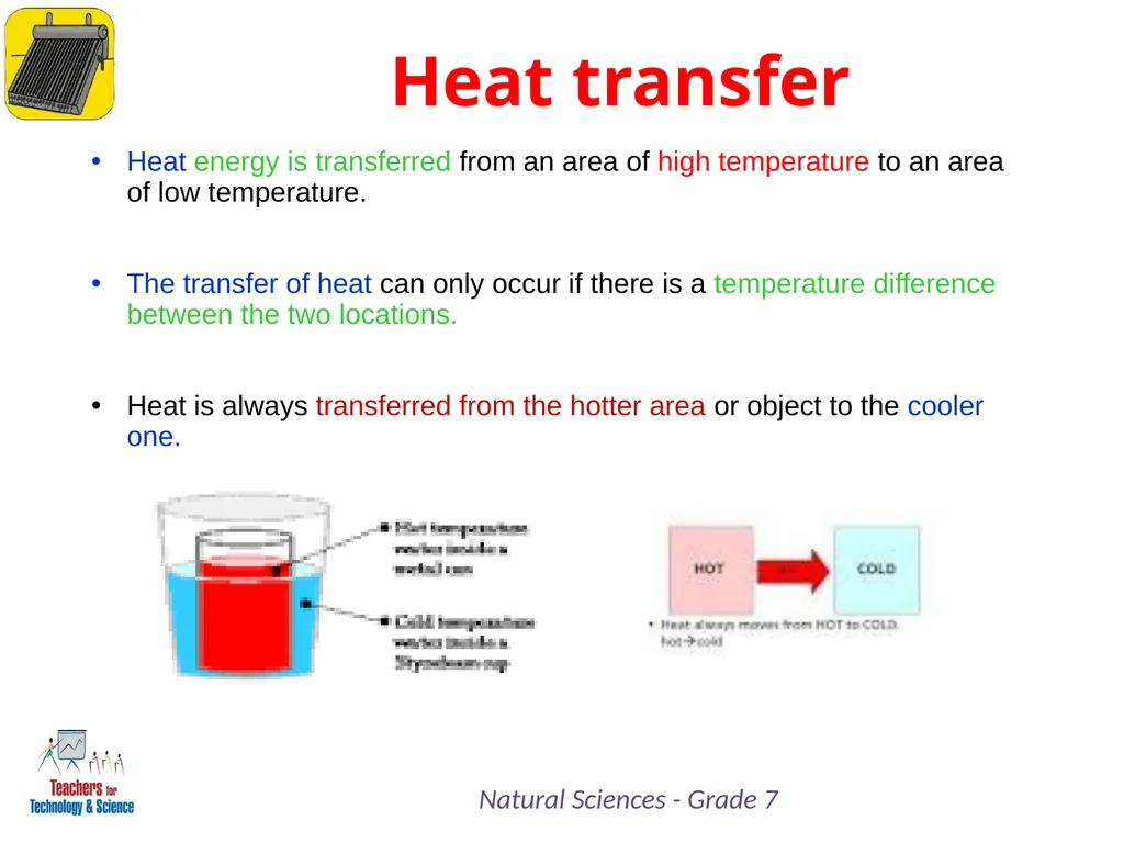 Natural Sciences Grade 7 Term 3: Energy and Change - slide 5 of 9