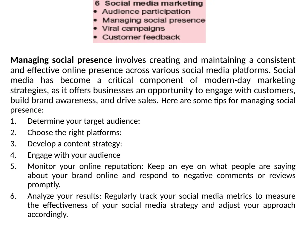 Digital Marketing Digital marketing fundamentals: - slide 20 of 41