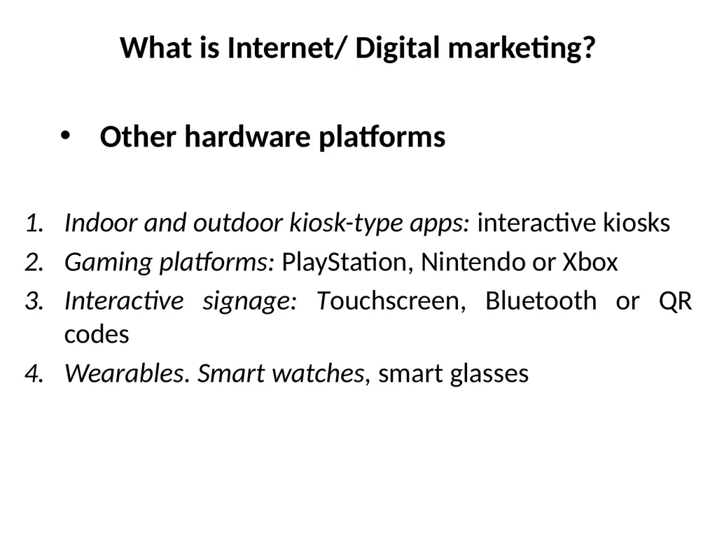 Digital Marketing Digital marketing fundamentals: - slide 28 of 41