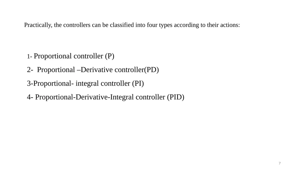 Process Control Course II Lecture 4 The - slide 7 of 19