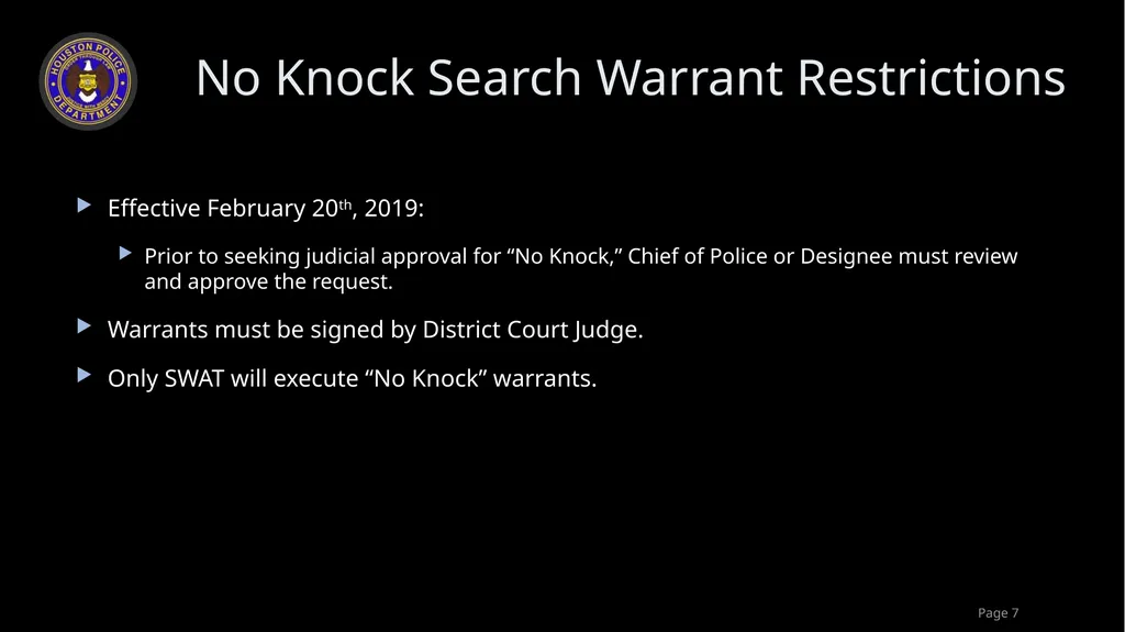 HPD Narcotics Division Overview Chief art acevedo - slide 7 of 10