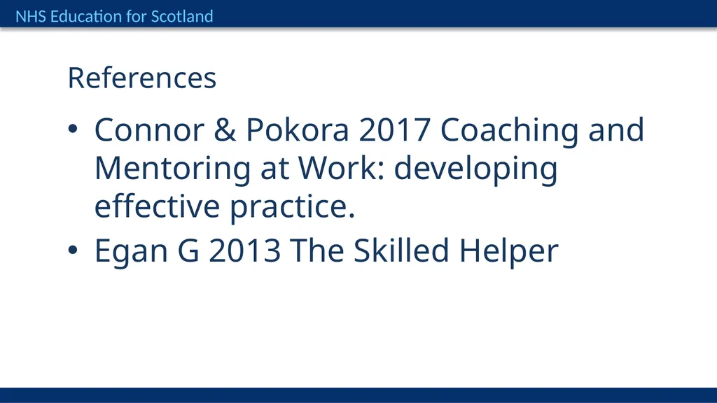 Improving Appraisal Conversations Egan Skilled - slide 26 of 27