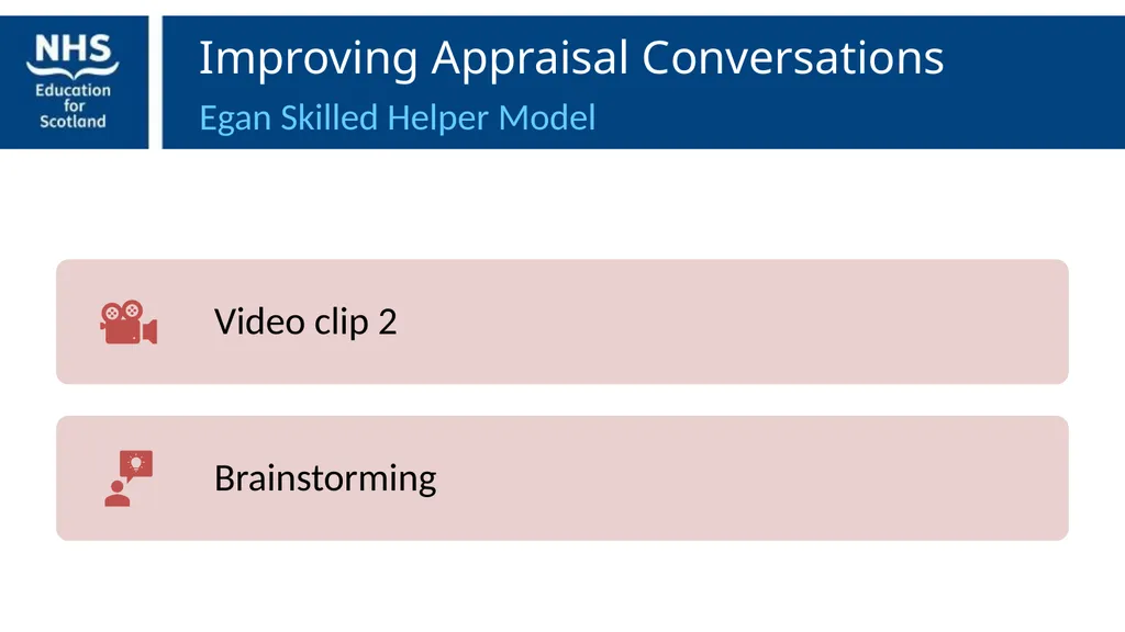 Improving Appraisal Conversations Egan Skilled - slide 19 of 27