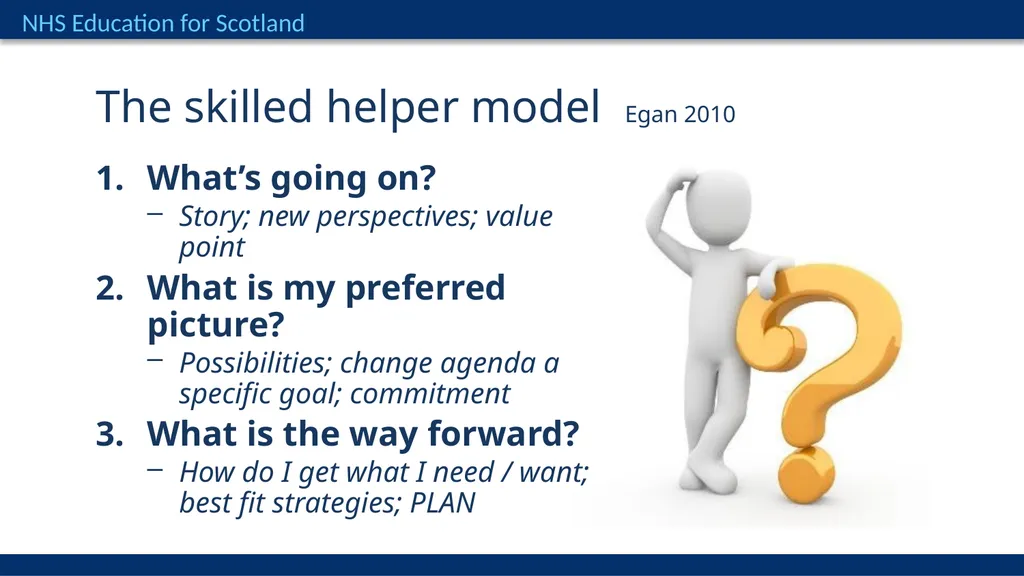 Improving Appraisal Conversations Egan Skilled - slide 12 of 27