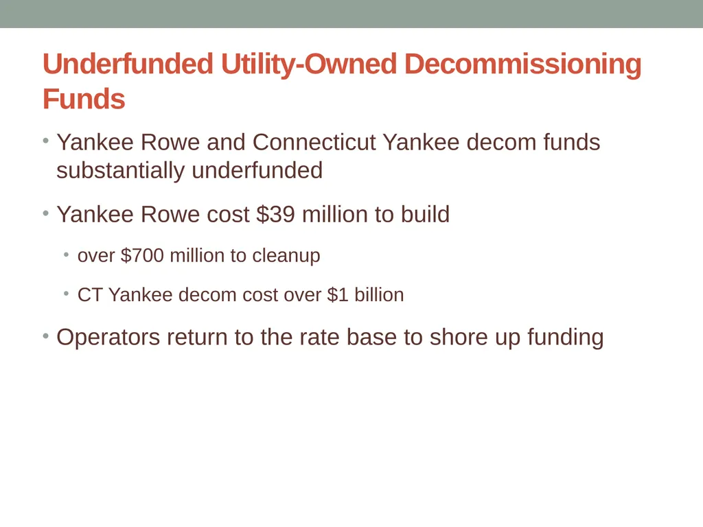 Decommissioning from the front lines history, - slide 3 of 11