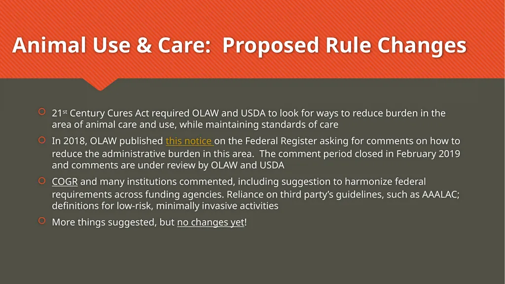Learn More: Regulatory Updates Amanda R. Humphrey - slide 23 of 24