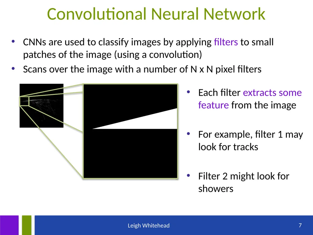 DUNE neutrino flavour identification using a CNN - slide 7 of 19