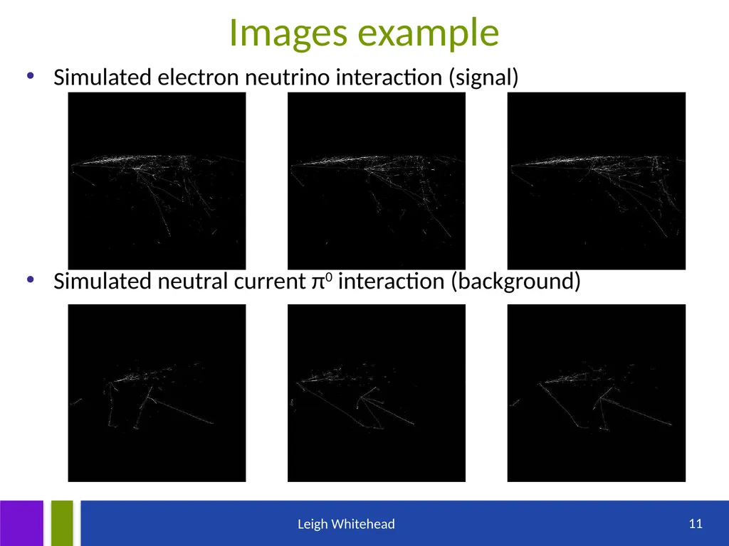DUNE neutrino flavour identification using a CNN - slide 11 of 19