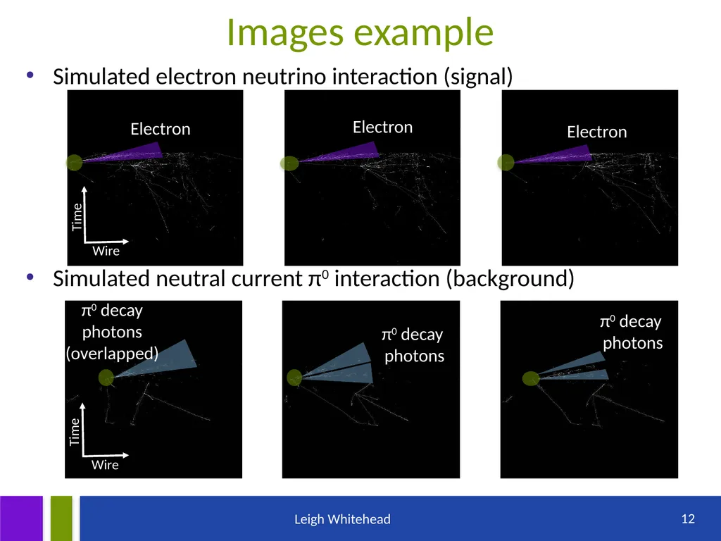 DUNE neutrino flavour identification using a CNN - slide 12 of 19
