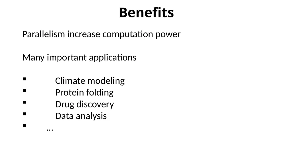 COL380: Introduction to Parallel & Distributed - slide 8 of 20