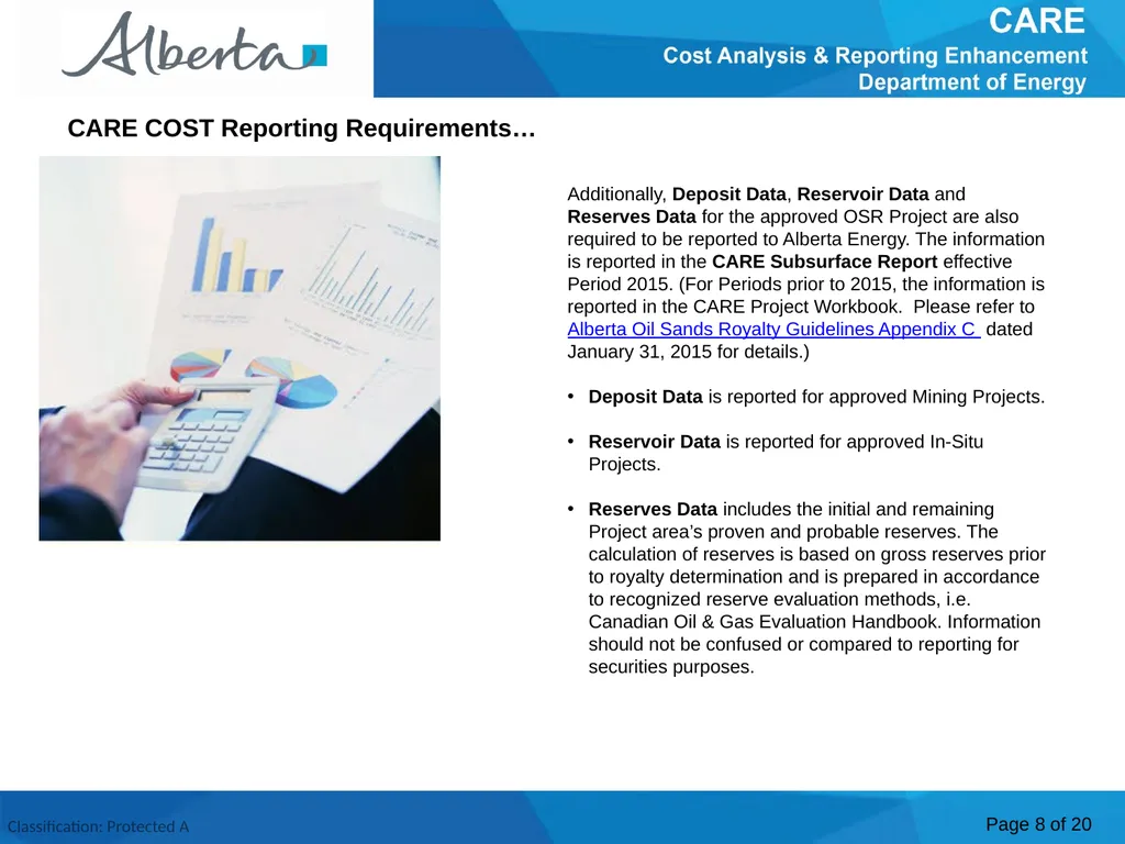 Welcome! To the Cost Analysis Reporting - slide 8 of 20