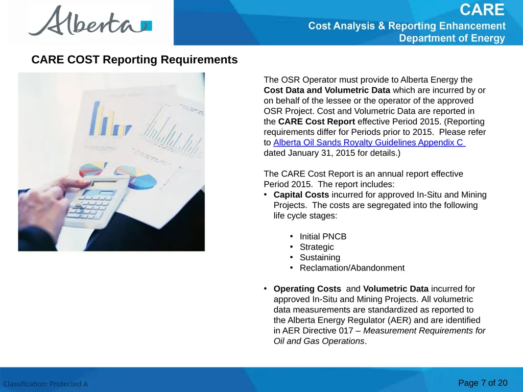 Welcome! To the Cost Analysis Reporting - slide 7 of 20