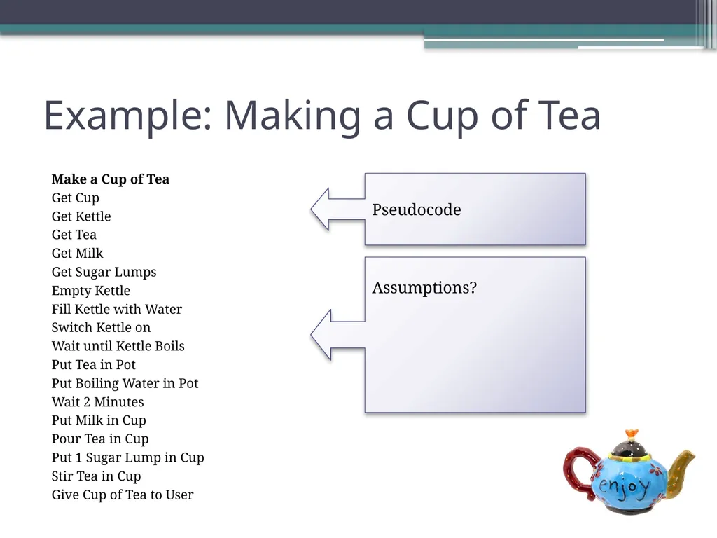 Sequences, Modules and Variables David Millard - slide 11 of 22