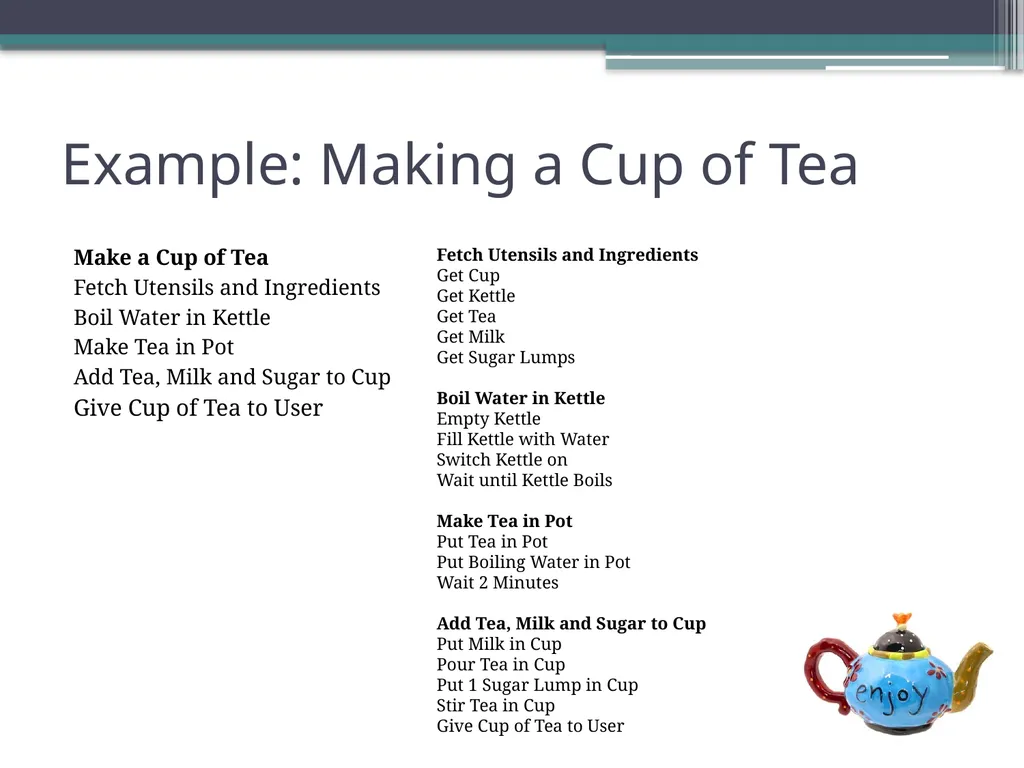 Sequences, Modules and Variables David Millard - slide 16 of 22