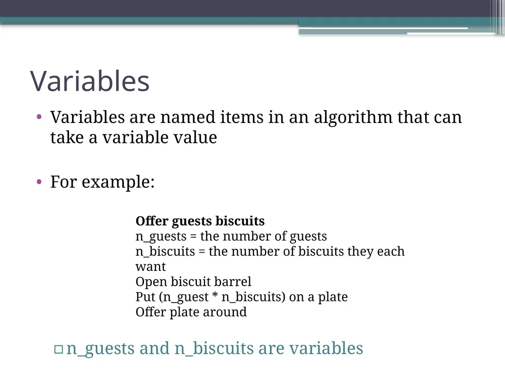 Sequences, Modules and Variables David Millard - slide 17 of 22