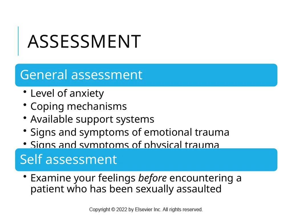 Sexual Assault Chapter 29 Sexual Assault and - slide 14 of 37