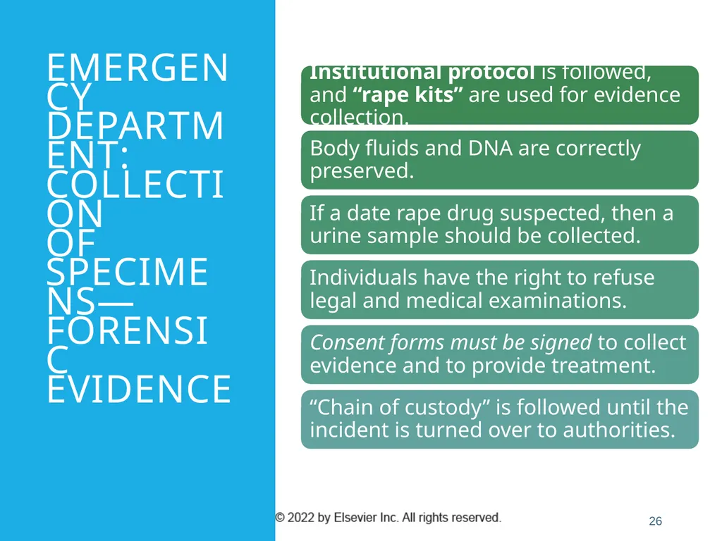 Sexual Assault Chapter 29 Sexual Assault and - slide 26 of 37