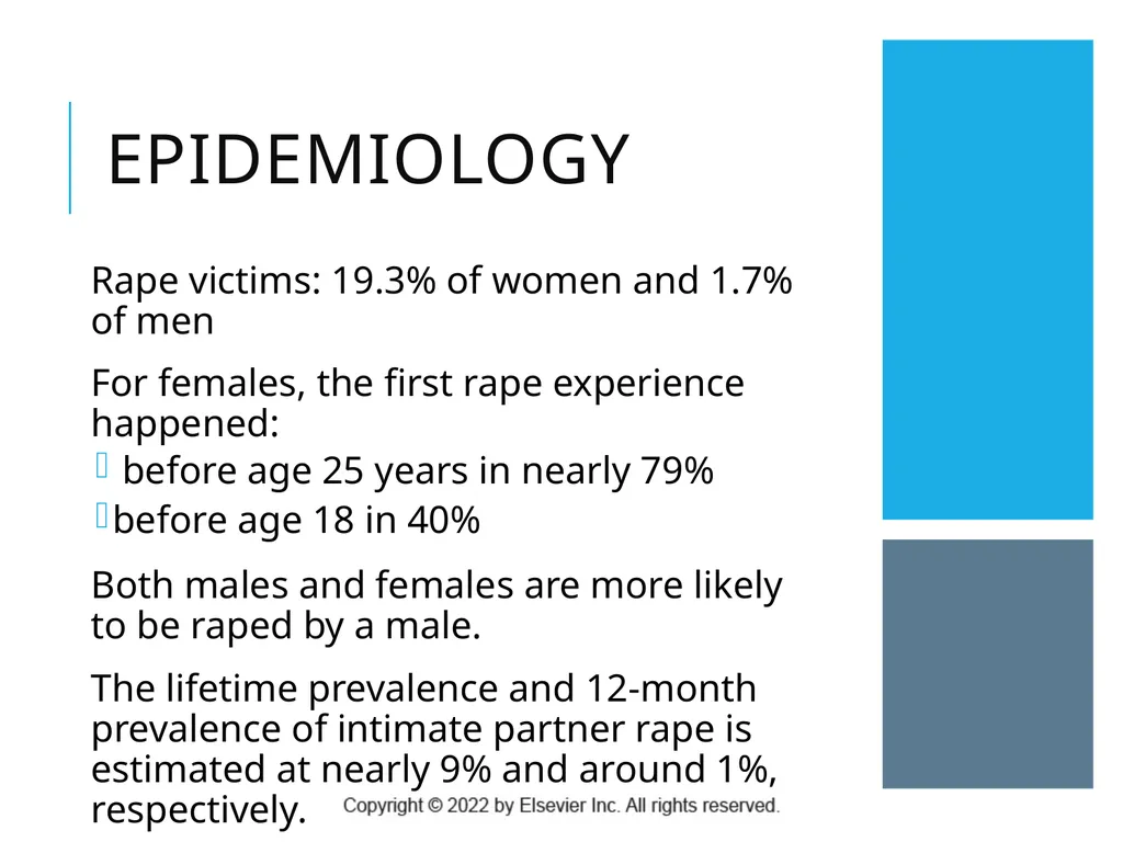 Sexual Assault Chapter 29 Sexual Assault and - slide 8 of 37