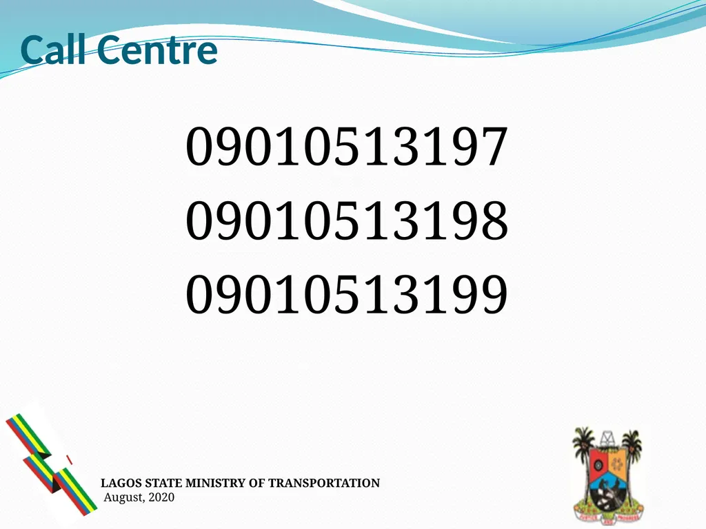 Presented by Dr Frederic Oladeinde Commissioner - slide 11 of 11