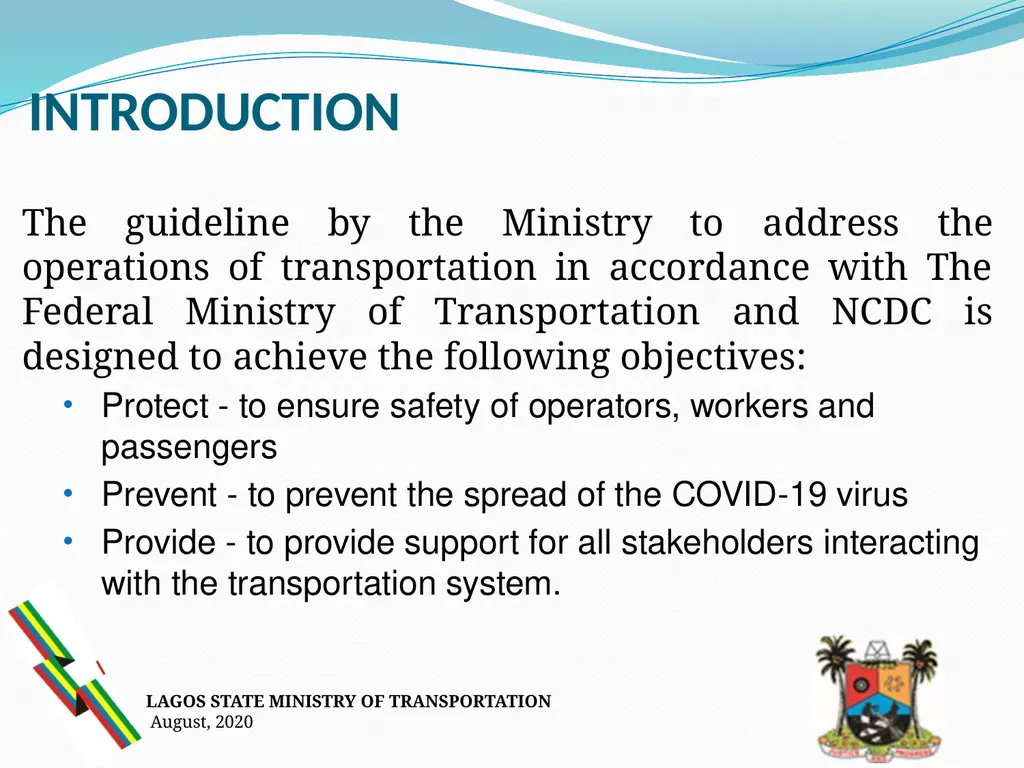 Presented by Dr Frederic Oladeinde Commissioner - slide 2 of 11