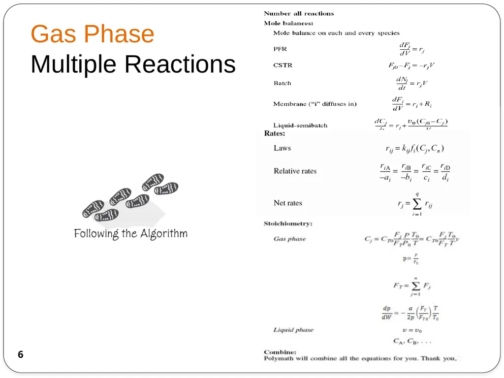 Chemical Reaction Engineering (CRE) is the field - slide 6 of 33