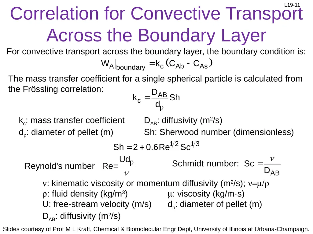 1. Mass transfer of A to surface 2. Diffusion of - slide 11 of 18