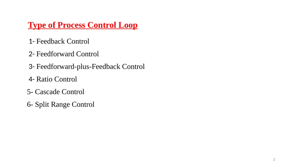 Process Control Course II Lecture 12 Process - slide 2 of 41