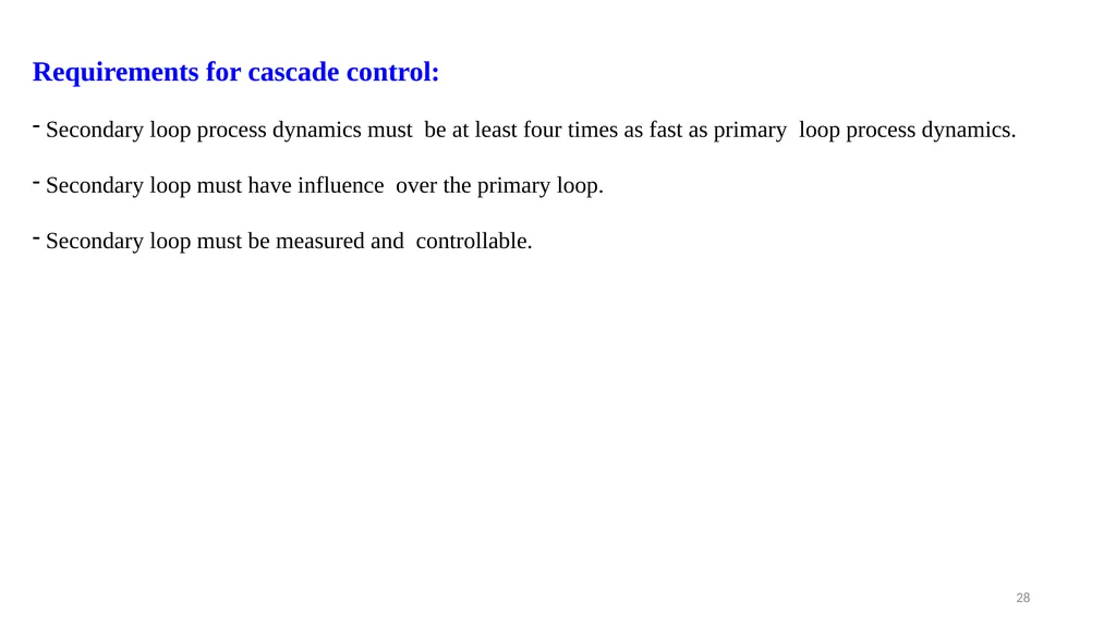 Process Control Course II Lecture 12 Process - slide 28 of 41