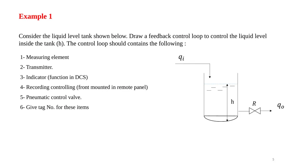 Process Control Course II Lecture 12 Process - slide 5 of 41