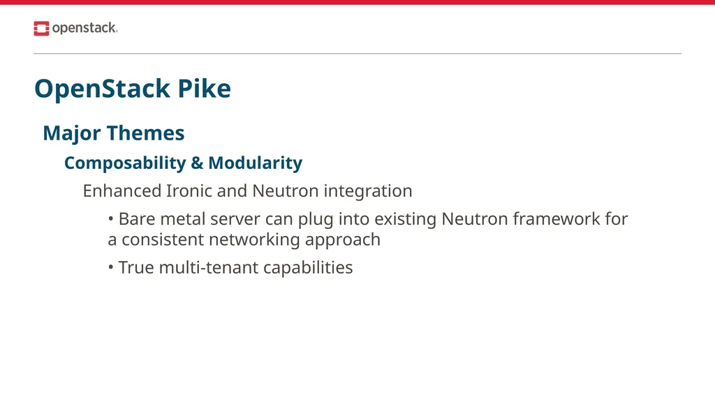 OpenStack Pike Marketing Community Preview August - slide 21 of 26