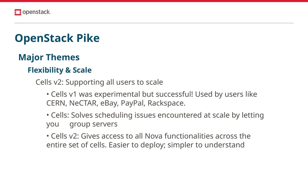 OpenStack Pike Marketing Community Preview August - slide 18 of 26