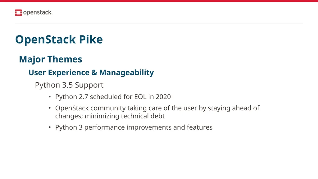 OpenStack Pike Marketing Community Preview August - slide 13 of 26