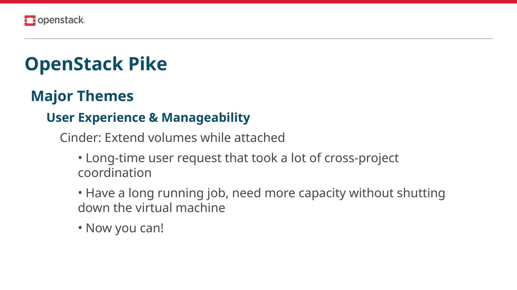 OpenStack Pike Marketing Community Preview August - slide 15 of 26