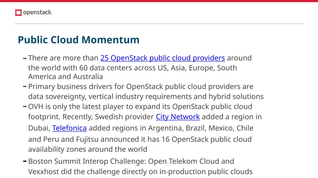 OpenStack Pike Marketing Community Preview August - slide 6 of 26