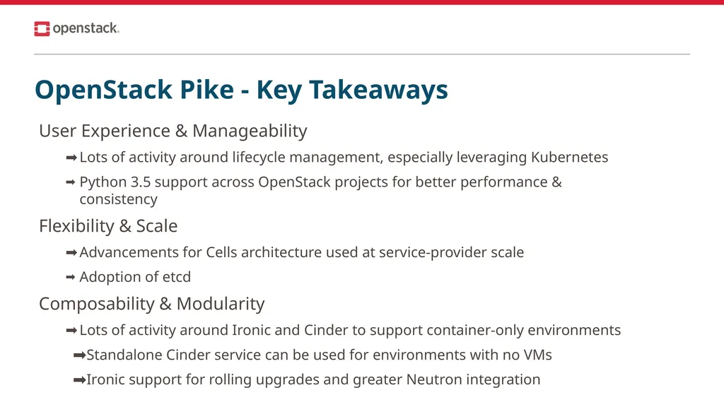 OpenStack Pike Marketing Community Preview August - slide 12 of 26