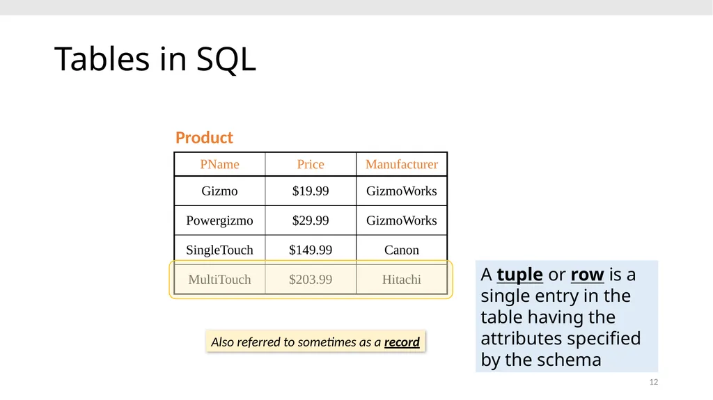 CS639: Data Management for Data Science Lecture 4: - slide 12 of 76