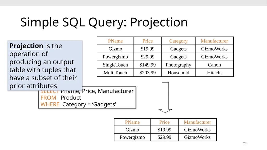 CS639: Data Management for Data Science Lecture 4: - slide 23 of 76