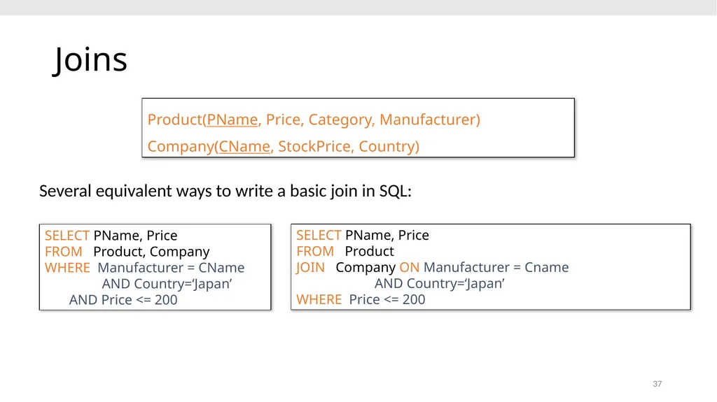CS639: Data Management for Data Science Lecture 4: - slide 37 of 76
