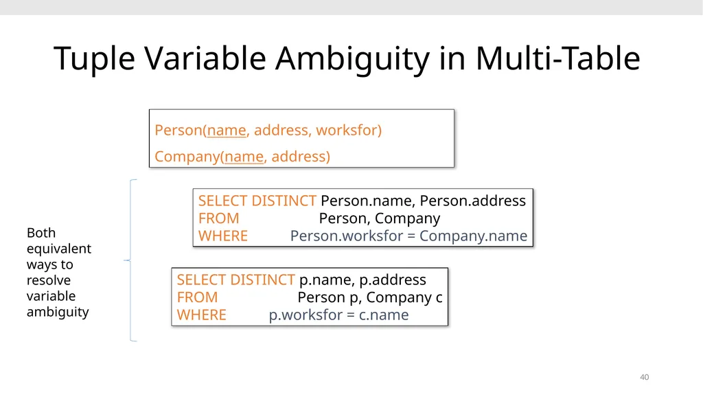 CS639: Data Management for Data Science Lecture 4: - slide 40 of 76
