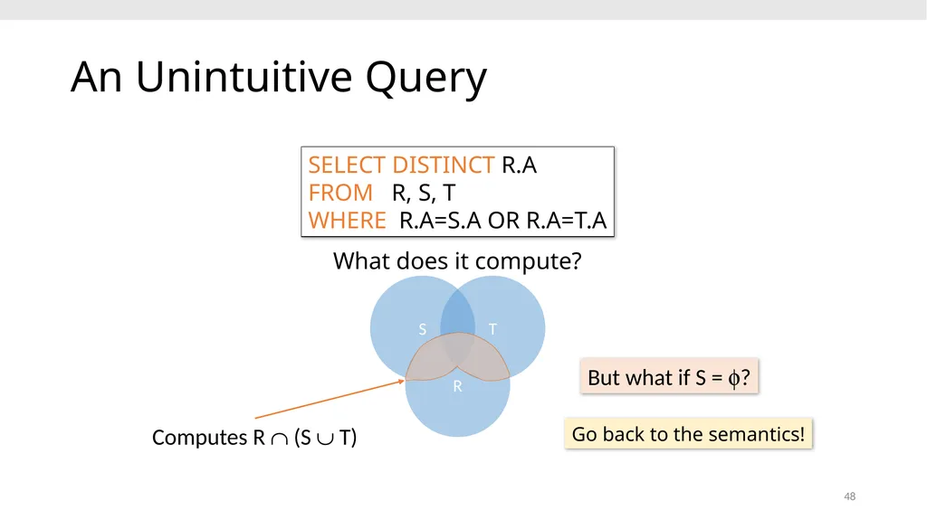 CS639: Data Management for Data Science Lecture 4: - slide 48 of 76