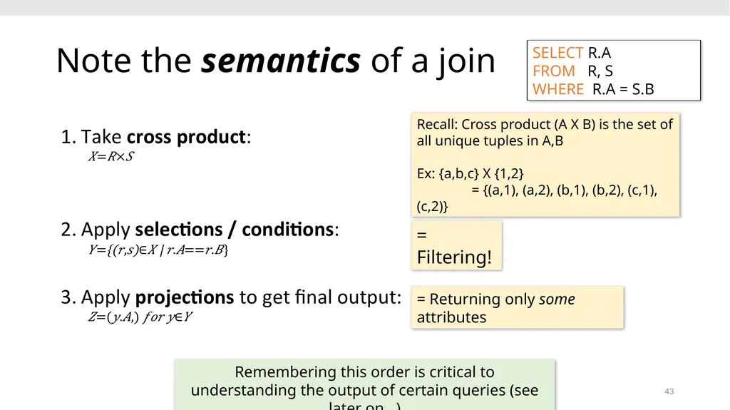 CS639: Data Management for Data Science Lecture 4: - slide 43 of 76