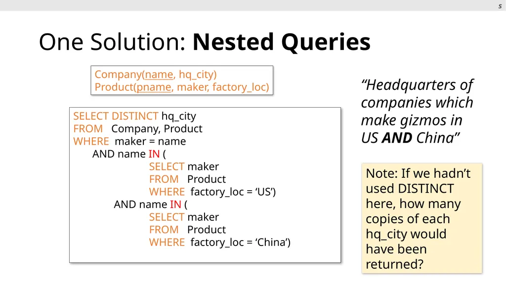 CS639: Data Management for Data Science Lecture 4: - slide 65 of 76