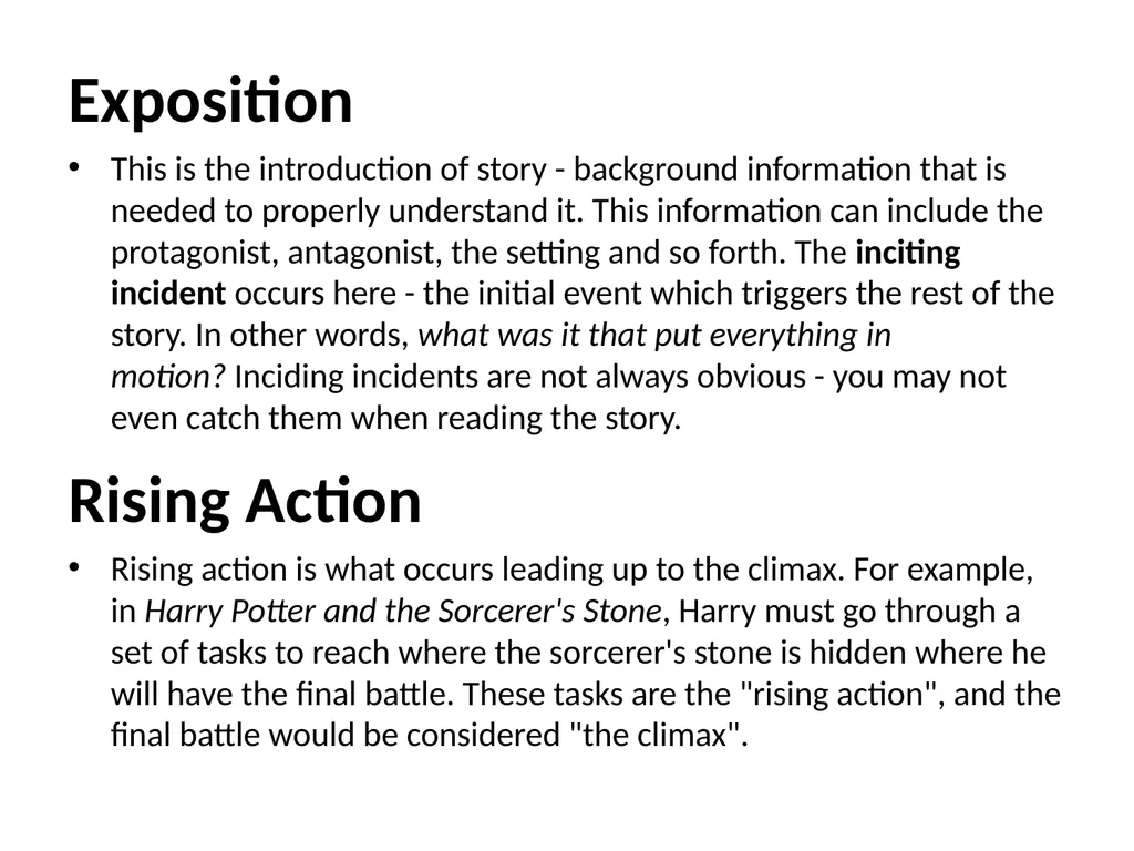 Structure and Genre What genres could ‘An - slide 8 of 10