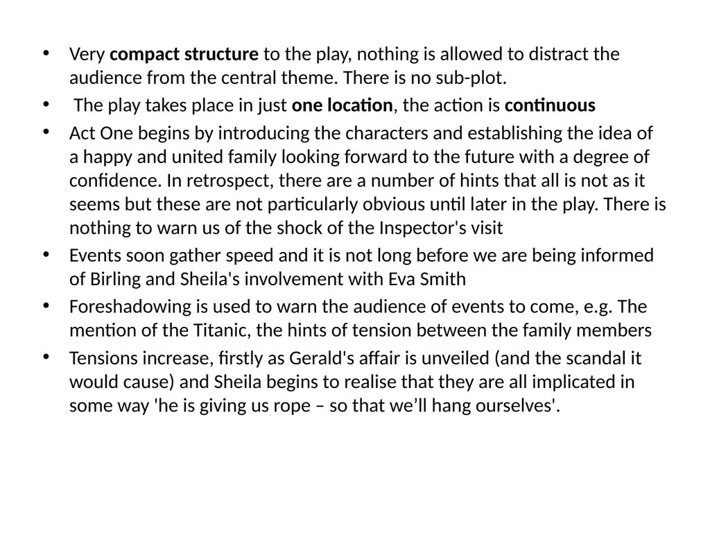 Structure and Genre What genres could ‘An - slide 4 of 10
